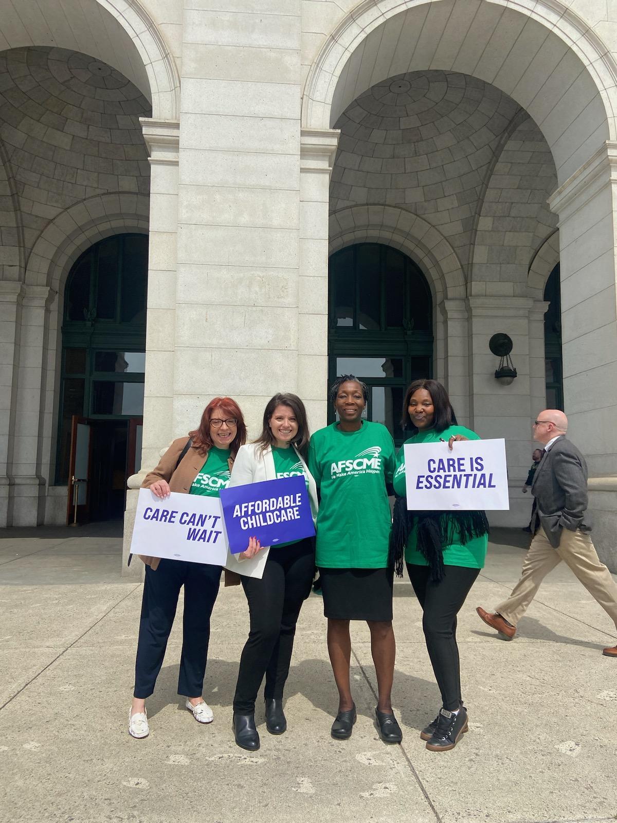 Providers at the Care Can't Wait Presidential Rally 2024